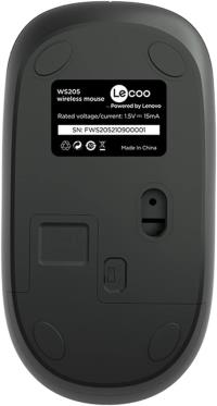 Lenovo Lecoo Ws205 1600 Dpi 4 Tuşlu Kablosuz Mouse Siyah